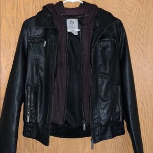 Leather jacket